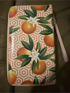 Paperchase Riviera Citrus Travel Wallet